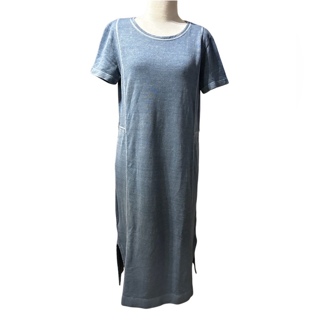 Poetry T-Shirt Hemp and Cotton Dress 6